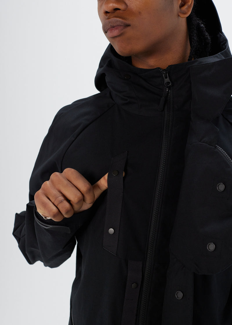 RECLUSE Jacket [NANORIP®/obsidian]