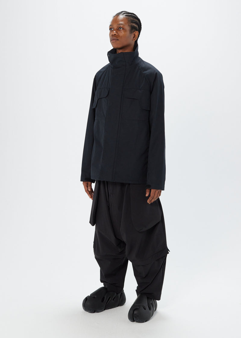 DUSTMAN field jacket - [NANORIP®/obsidian]