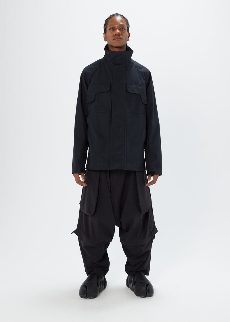 DUSTMAN field jacket - [NANORIP®/obsidian]