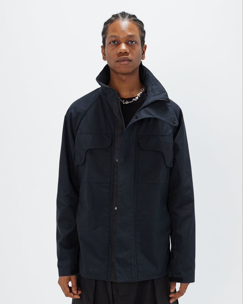 DUSTMAN field jacket - [NANORIP®/obsidian]