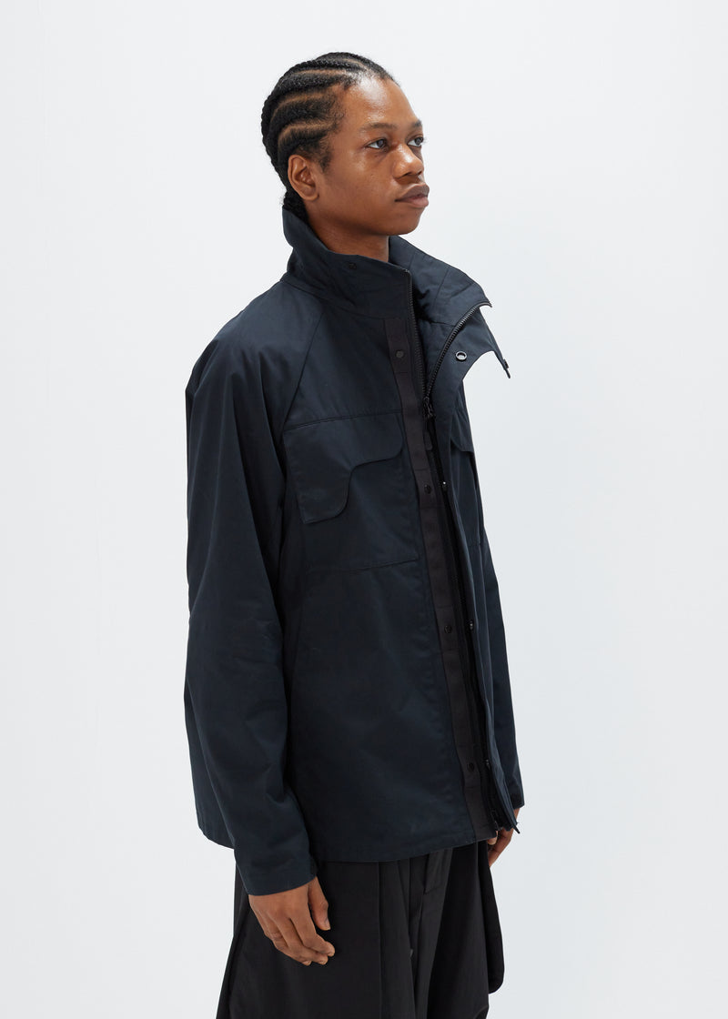 DUSTMAN field jacket - [NANORIP®/obsidian]