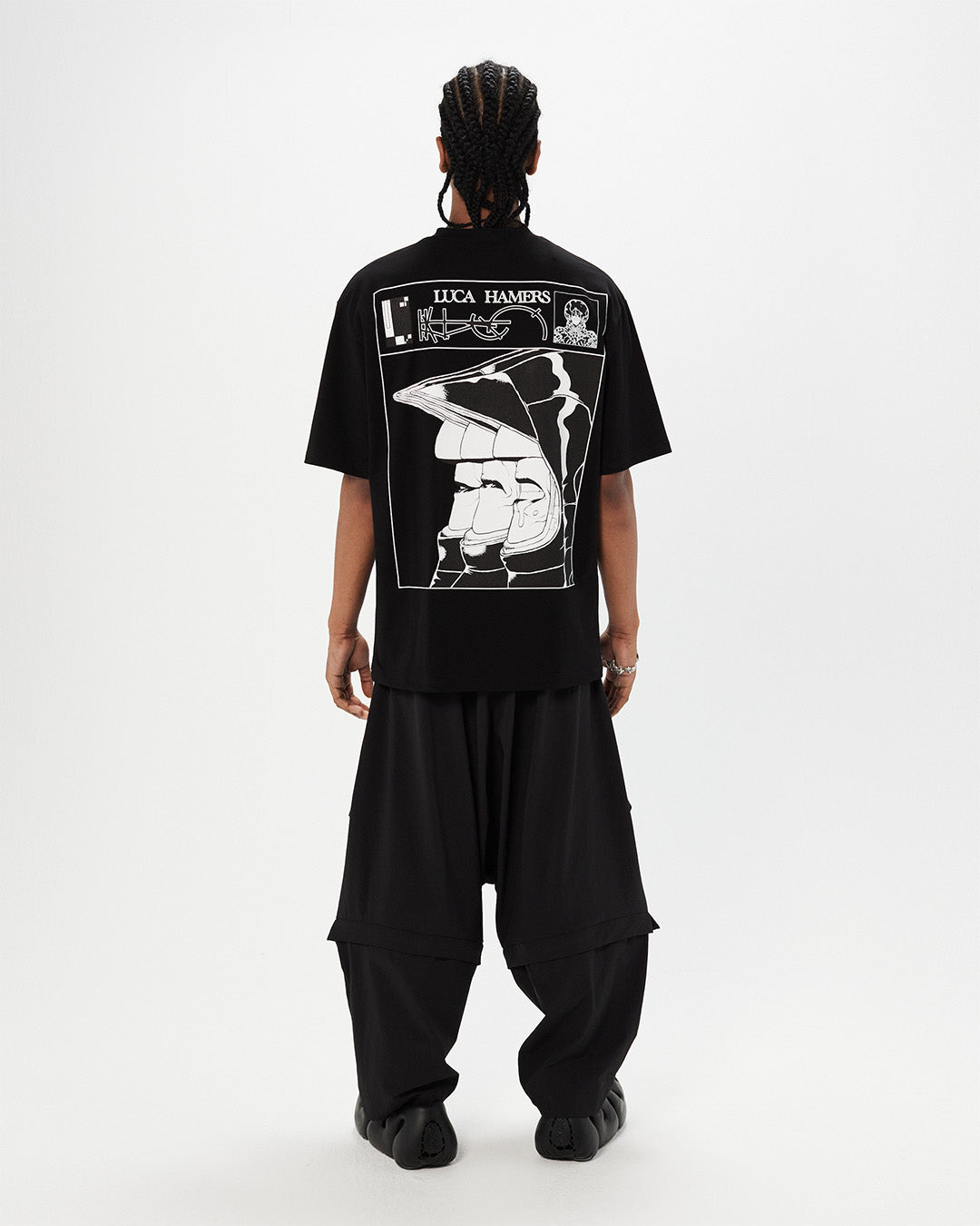 Luca Hamers x Johnny Terror [Legion] T-shirt - [CTTN/obsidian