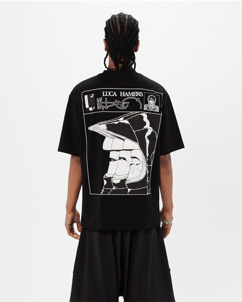 Luca Hamers x Johnny Terror [Legion] T-shirt - [CTTN/obsidian]