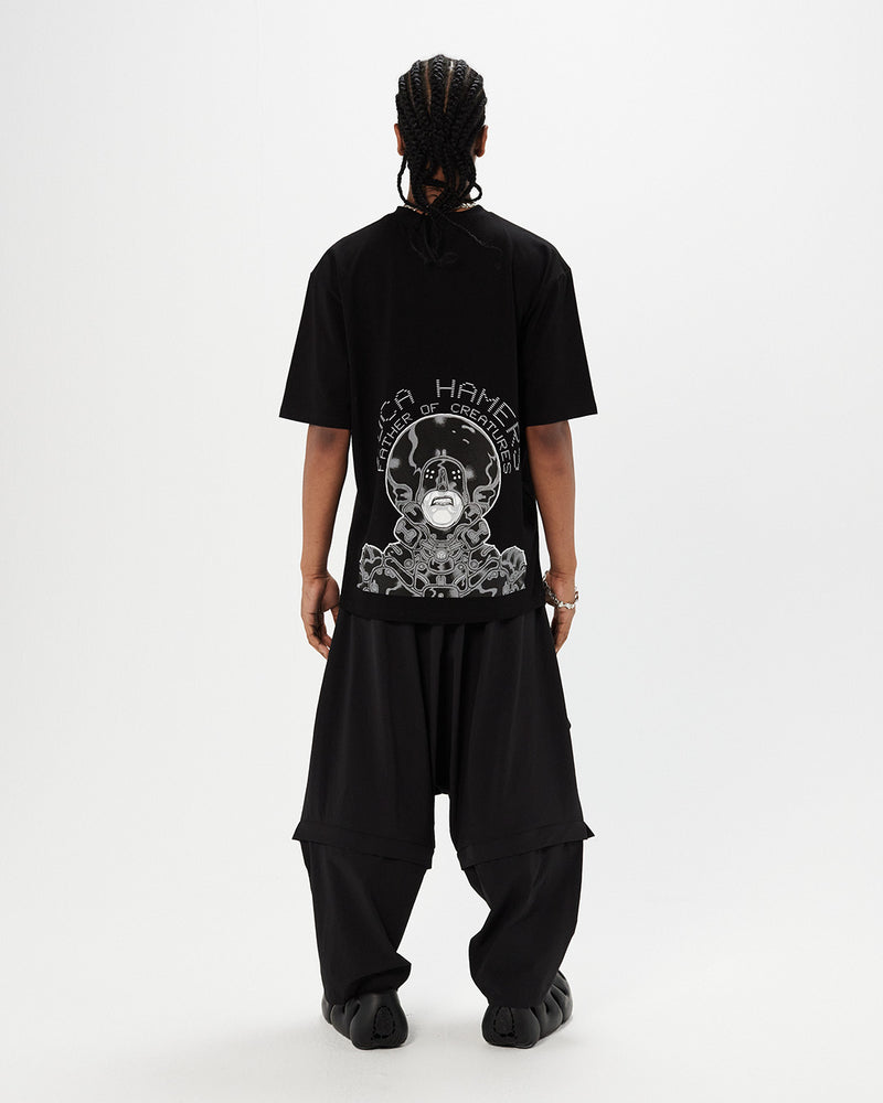 Luca Hamers x Johnny Terror [Rise] T-shirt - [CTTN/obsidian]