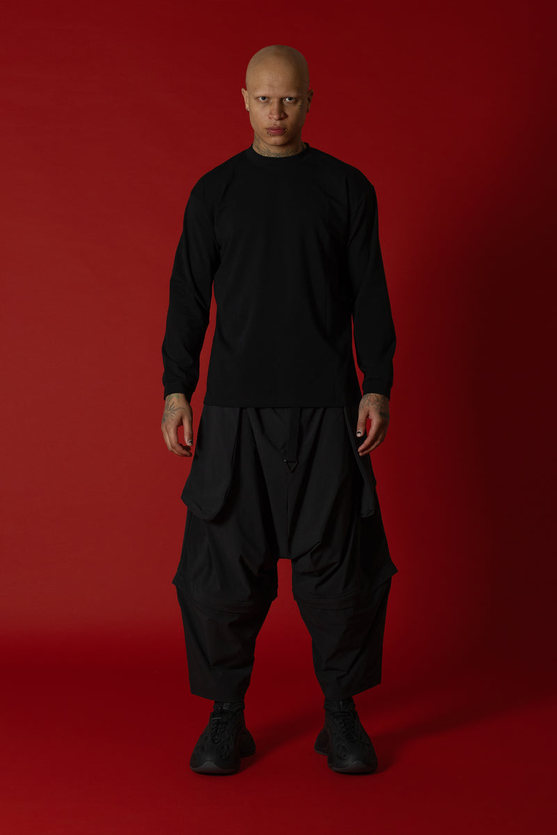 BIRTH long sleeve - [CTTN/obsidian]