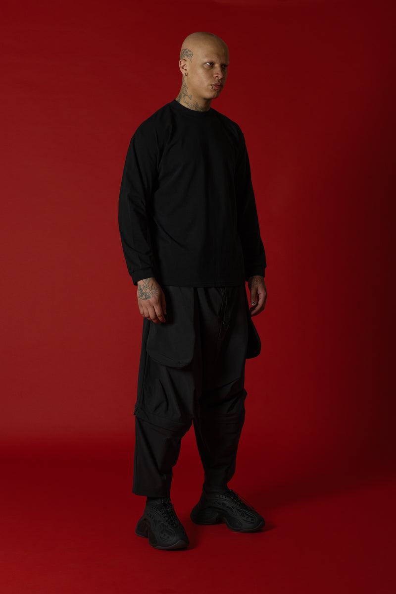 BIRTH long sleeve - [CTTN/obsidian]