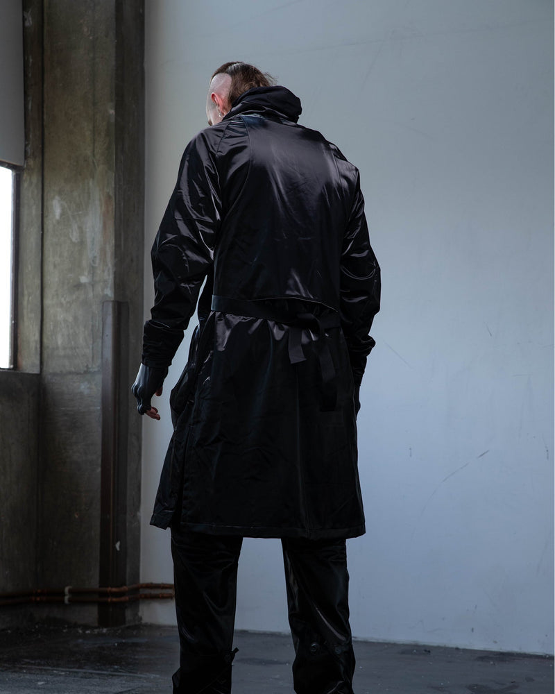 Phendrana Veiled Long Jacket - [Void Hypergloss®]