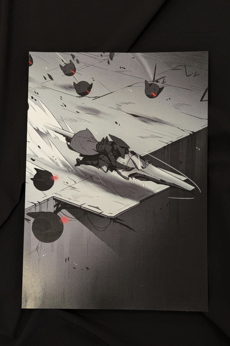 'Edge' Pop up Poster