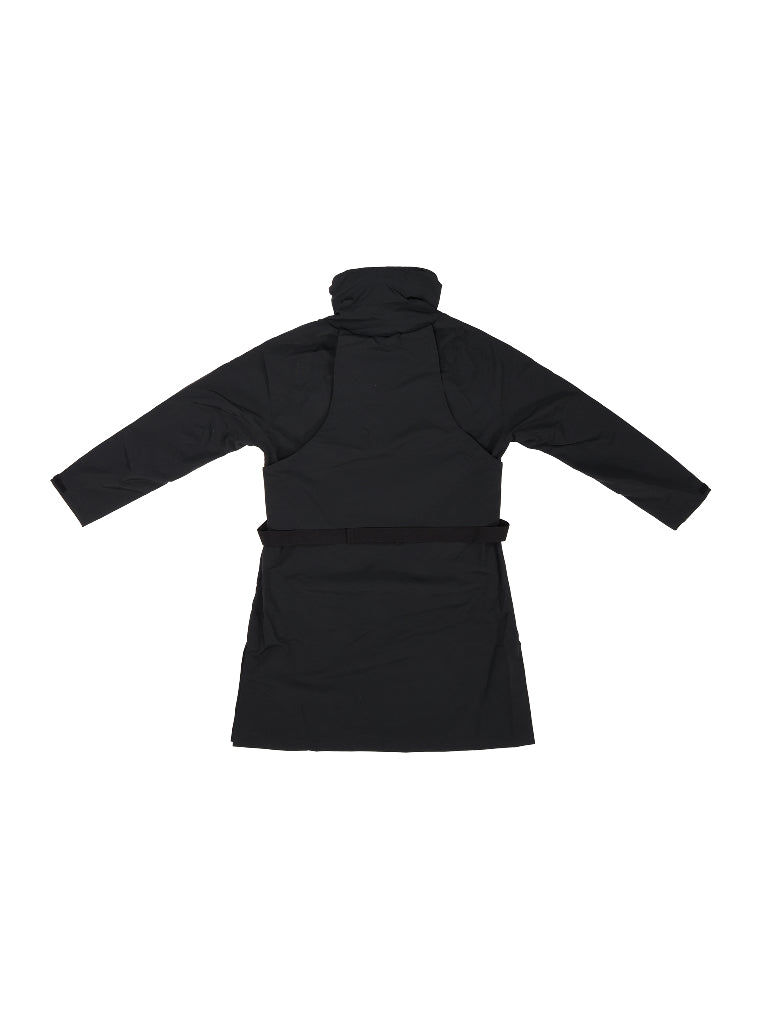 Phendrana Veiled Long Jacket - [TANK®/obsidian]